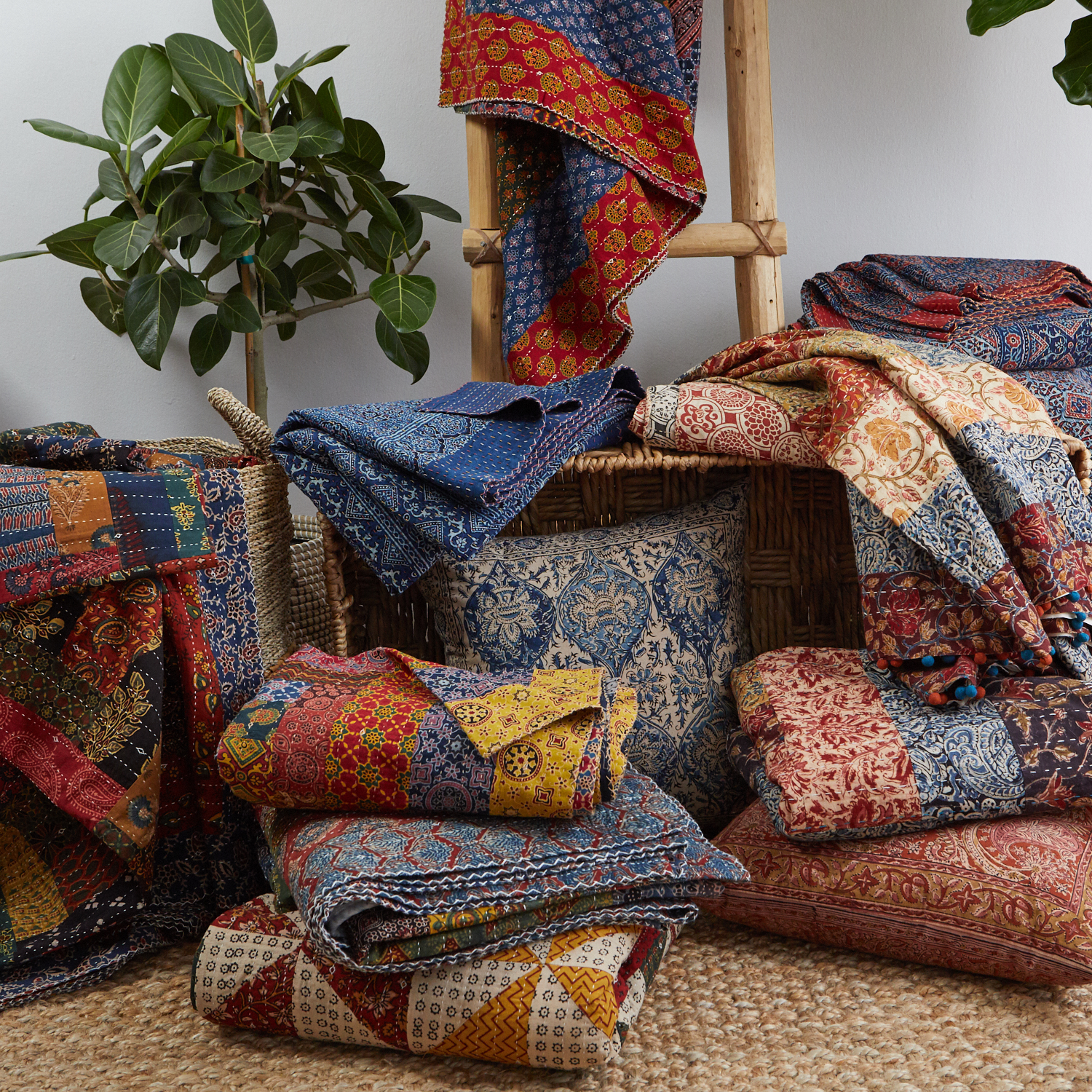 Patchwork & Hand Stitched Quilts